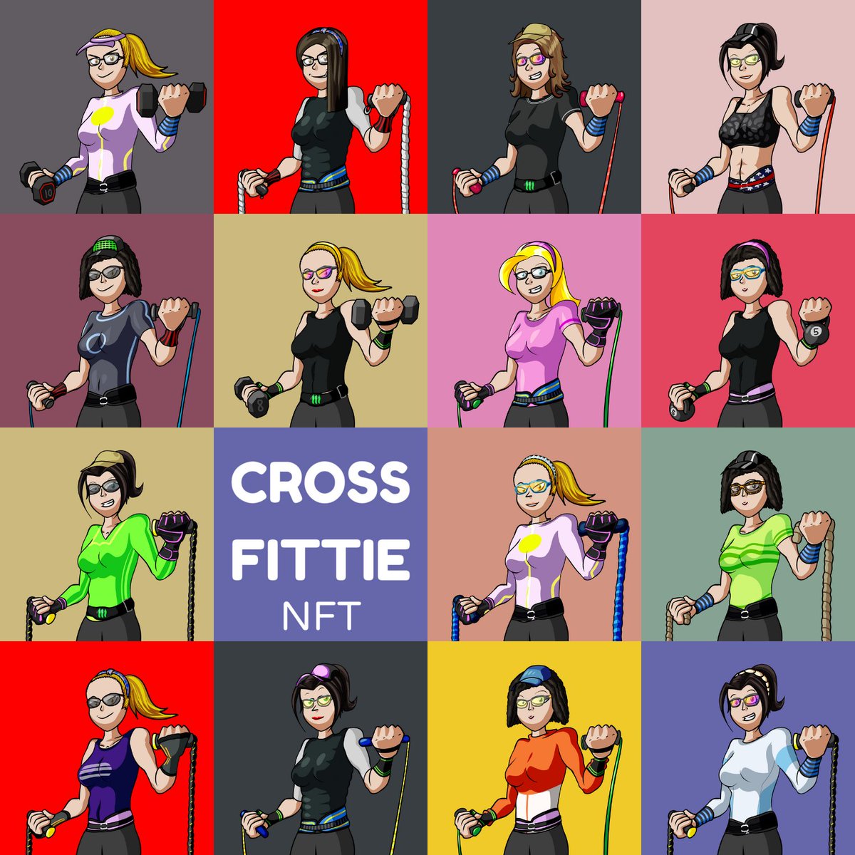 Are you a personal trainer, gym or sports brand that would like to partner up with Crossfittie NFT? Drop us a DM if you'd like details on how you can work with cutting edge crypto technology at no financial risk to you or your client.#crossfit #personaltrainer #gym #hiit #fitness