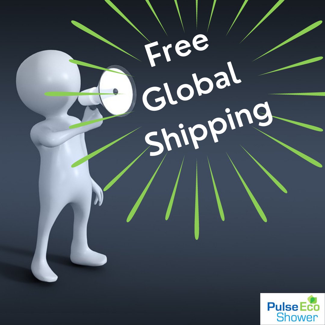 pulseecoshower's tweet photo. No - this is not an April Fool's joke

We really are offering FREE GLOBAL SHIPPING for the month of April!💦

So what are you waiting for?!! Start saving today with an water saving shower head, guaranteed never to clog with limescale💦
https://t.co/XEocjNdsL6 https://t.co/zmyXpXYfAC
