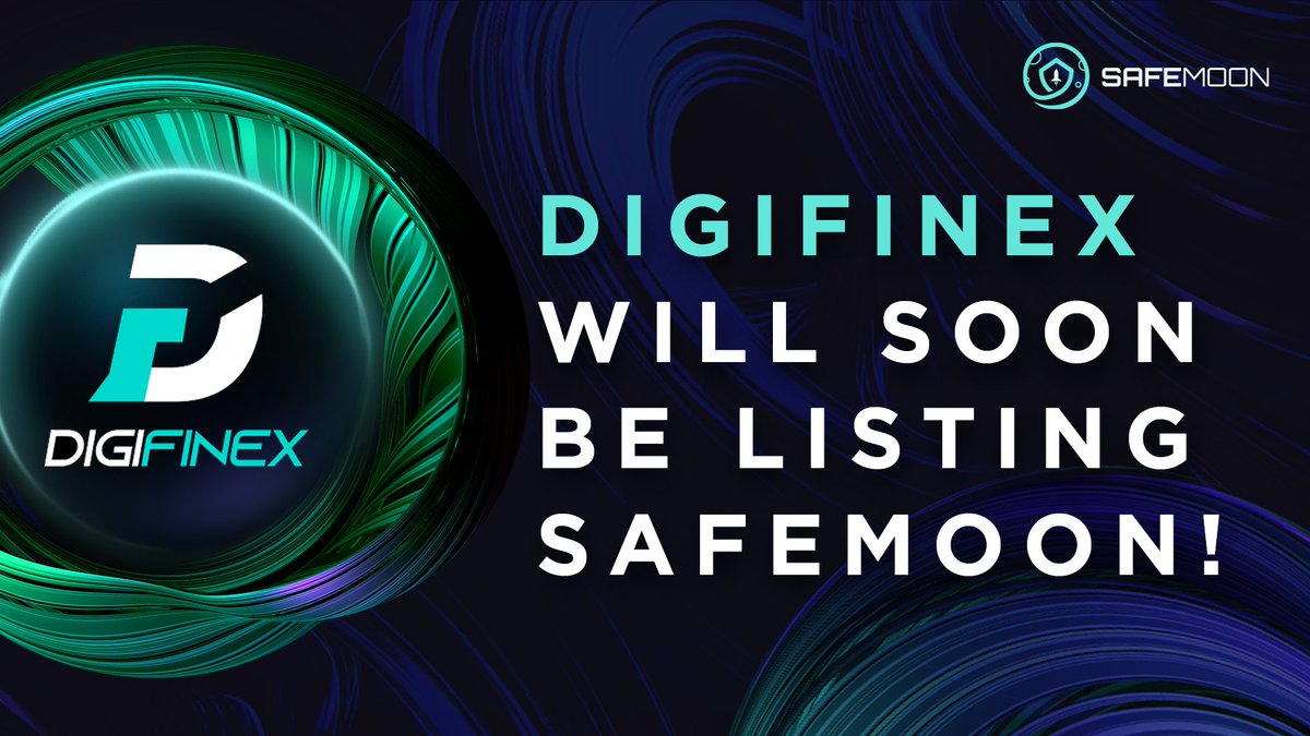 safemoon's tweet image. Perhaps one more gift for the #SAFEMOONARMY wouldn't hurt!🎁

We are delighted to announce that #SAFEMOON will very shortly be listing on @DigiFinex!

Thank you to their amazing team for making this happen! 🙏

Additional exciting details to follow in the next few days! 🎉