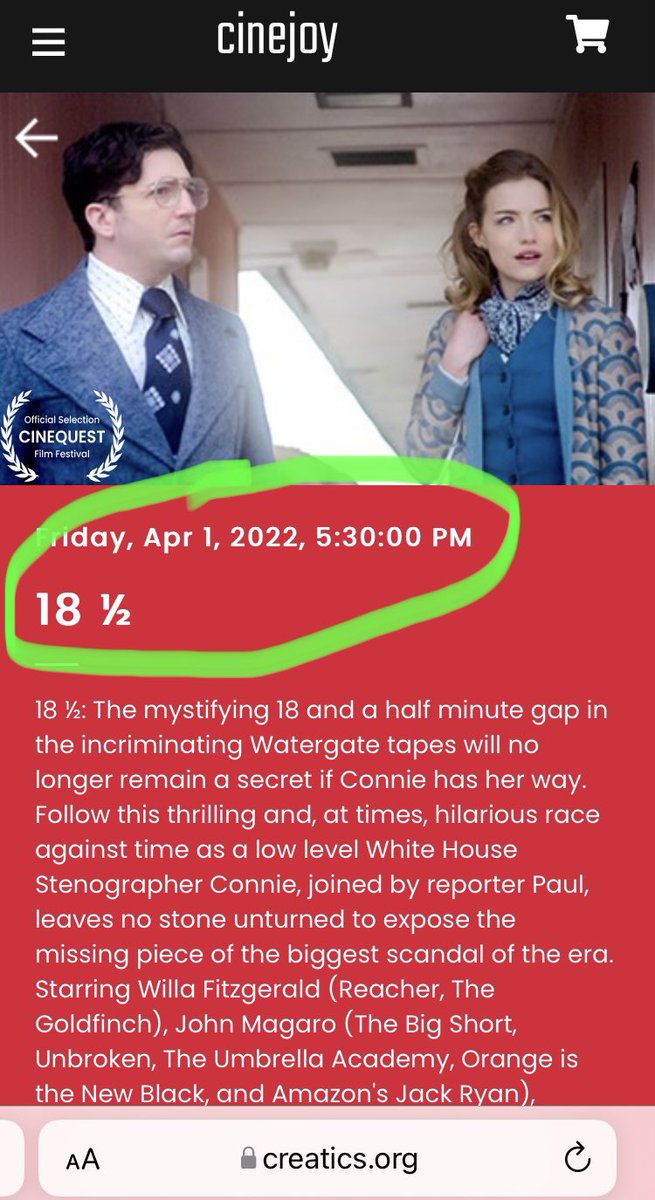 DanMirvish's tweet photo. Our film @18andAHalf is the #OpeningNightFilm at @Cinequest #FilmFestival tonight at 5:30Pacific, with surprise cast Q&A zoom right after!! Excited to see which cast can make it! https://t.co/KnHO408i6V. #cinejoy #creatics #cinequest #sanjose #indiefilm #filmtwitter https://t.co/H273H0H53t