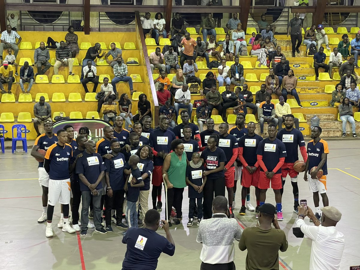 ByaruhangaRica's tweet photo. Exciting game of Basketball 🏀 

 @powerbballclub pushing the @Namblazers to bliss. 

#NBL2022  #FUBAUpdates  @tuskerlite256 https://t.co/TEECnLa8Vk