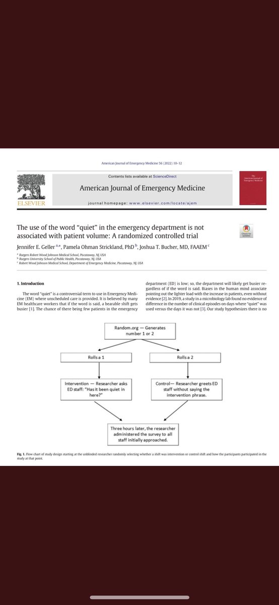 They finally did the study!