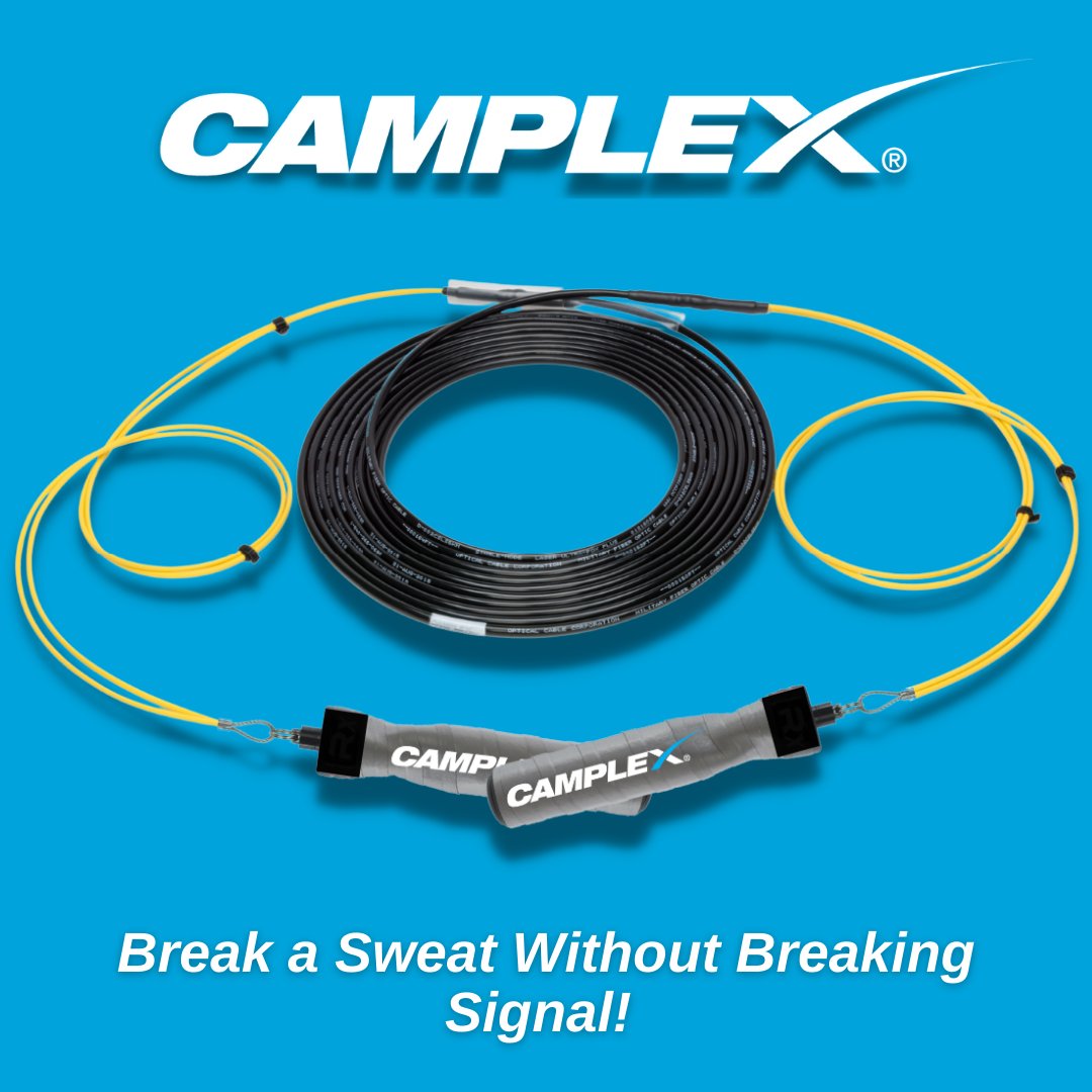 Camplex_Fiber's tweet photo. NEW HF-JUMPER-010 Tactical Jump Rope from Camplex. Need to jump rope farther? Check out our fiber extenders!
#camplexfiber #fibercable #broadcastfiber #fiber #fiberoptic #broadcast https://t.co/qpR7kdRfL3