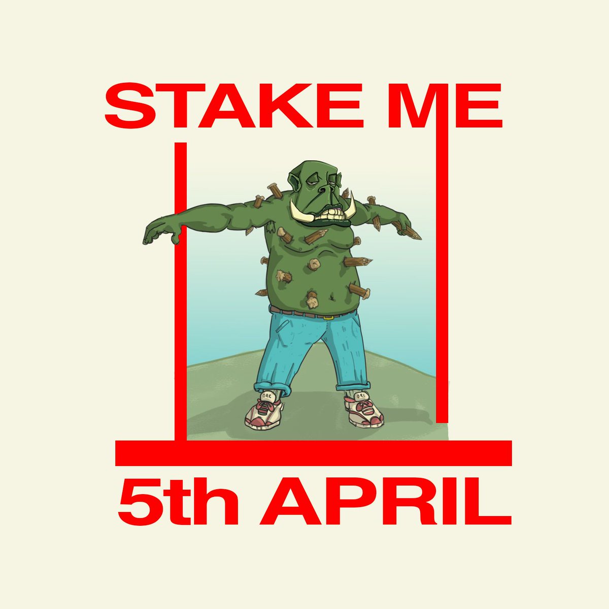 OrcRacingClub's tweet photo. “wen stake orcs? 🤷🏽‍♂️“

How about Tuesday 5th April, okay sure 🤝

We will be going live via @CyberFrogsNFT 🐸 next week, So go pick some up before 📈

Earn your #HORDE for exclusive P2E &amp; Reborn purchases 🪙 

&amp; Why not let’s give some some away 💚

Like &amp; RT, 3 winners ⚔️ https://t.co/n8hS42gBeW