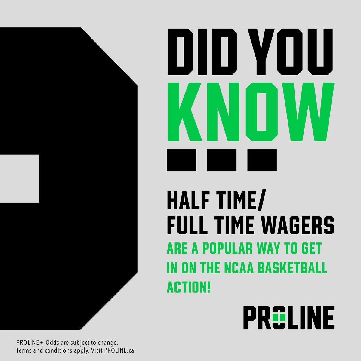 OLGproline's tweet photo. Want to bet on college hoops, but don't know where to start? We got you. Half time/full time wagers are a popular way to get in on the action. Check out our guide below and visit https://t.co/kjhvM9ZJXR to bet the #FinalFour. 🏀 https://t.co/dg80f13rO6