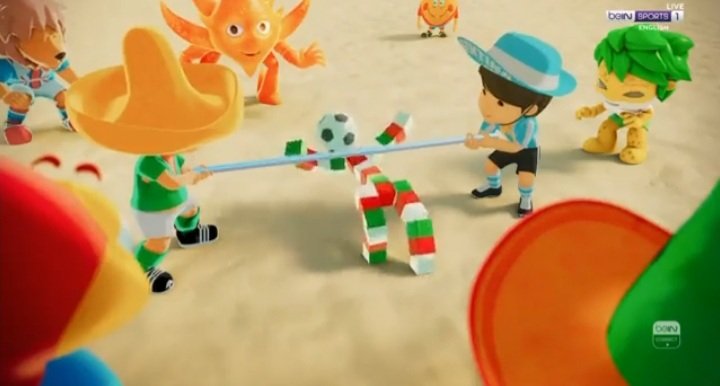 MascotFanPe's tweet photo. ¿Vieron el 'mascotverso' que hizo FIFA para presentar a La' eeb? 🤩🤩 Todas las mascotas de los mundiales en un mismo mundo 🌎 https://t.co/VpYkfHUK22