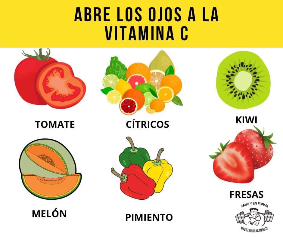 MaestroBraca's tweet photo. Abre los ojos a la vitamina C
#alimentación #HorarioDeVerano #Bracatip #SanoYSostenible #sanoyenforma https://t.co/NHITXlwKmn