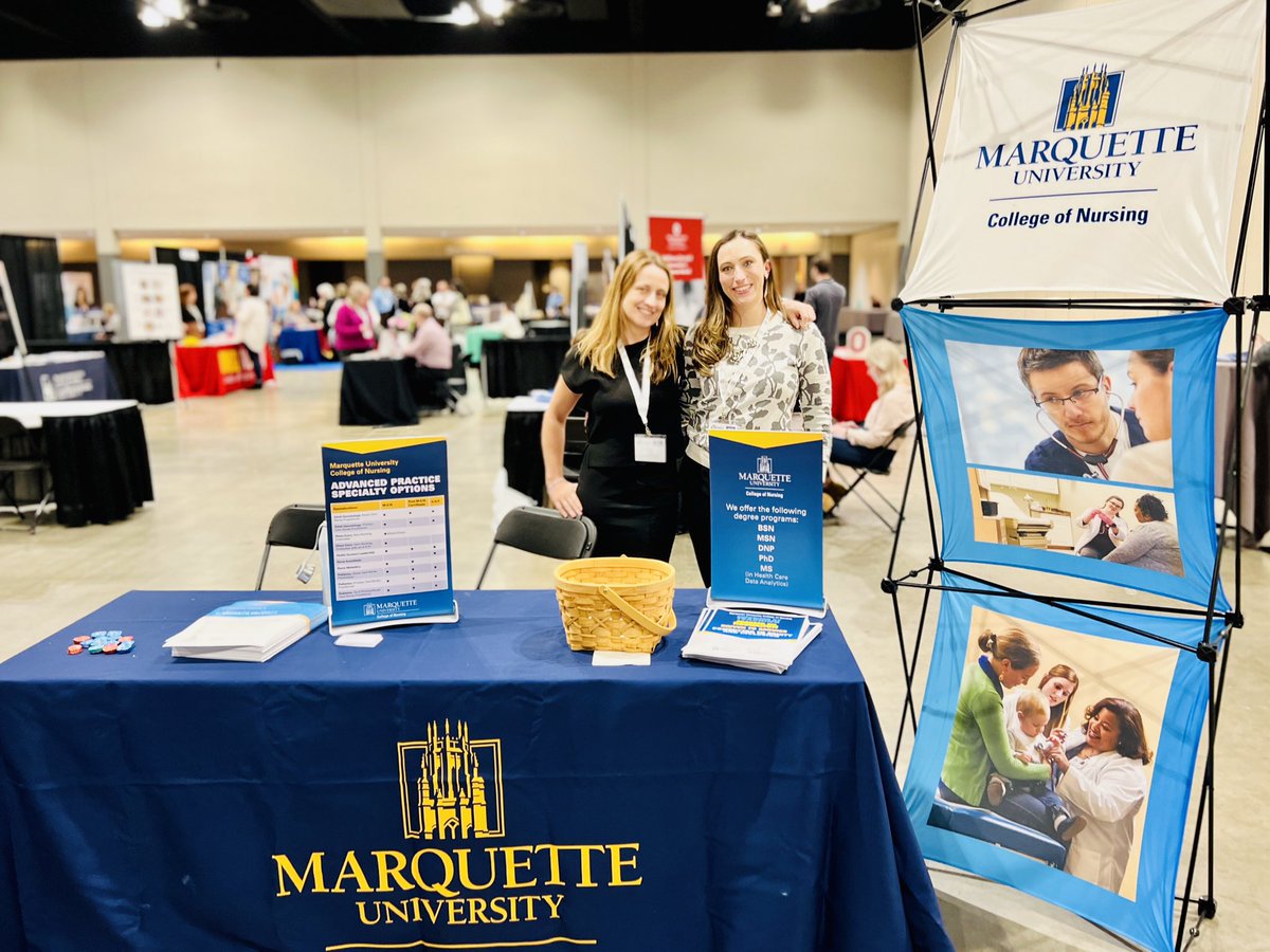 Proud to support <a href="/MUNurses/">Marquette Nursing</a> with <a href="/kmmalin/">kmmalin</a> at #MNRS2022