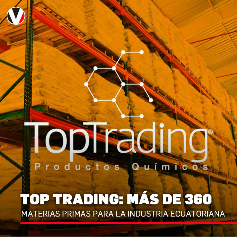 revistavistazo's tweet photo. (P) La compañía #TopTrading importa más de 360 insumos esenciales para la elaboración de productos alimenticios, farmacéuticos, agrícolas, cosméticos y para el sector industrial en #Ecuador. En 2021 recibieron una certificación internacional▶️ https://t.co/8XstGRXpdK