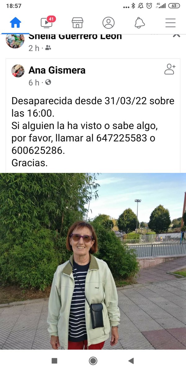 ovijad's tweet photo. Es una compañera de mi UCI. Esta desaparecida desde ayer. https://t.co/LAQ7tMMzBC