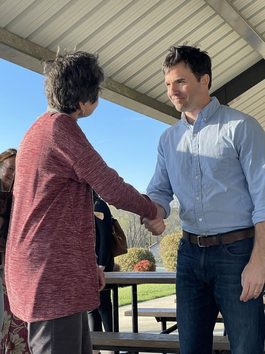 JeffJacksonNC's tweet photo. What a beautiful campaign kickoff in Gaston County. 

Had about 70 people join us for a great conversation about their county and their country. 

Thanks to everyone who stopped by - and looking forward to seeing you again on the campaign trail. https://t.co/jOq7FYZ6Od