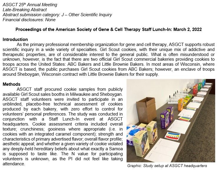 ASGCT on Twitter "Our first ever Late Breaking Abstracts submission