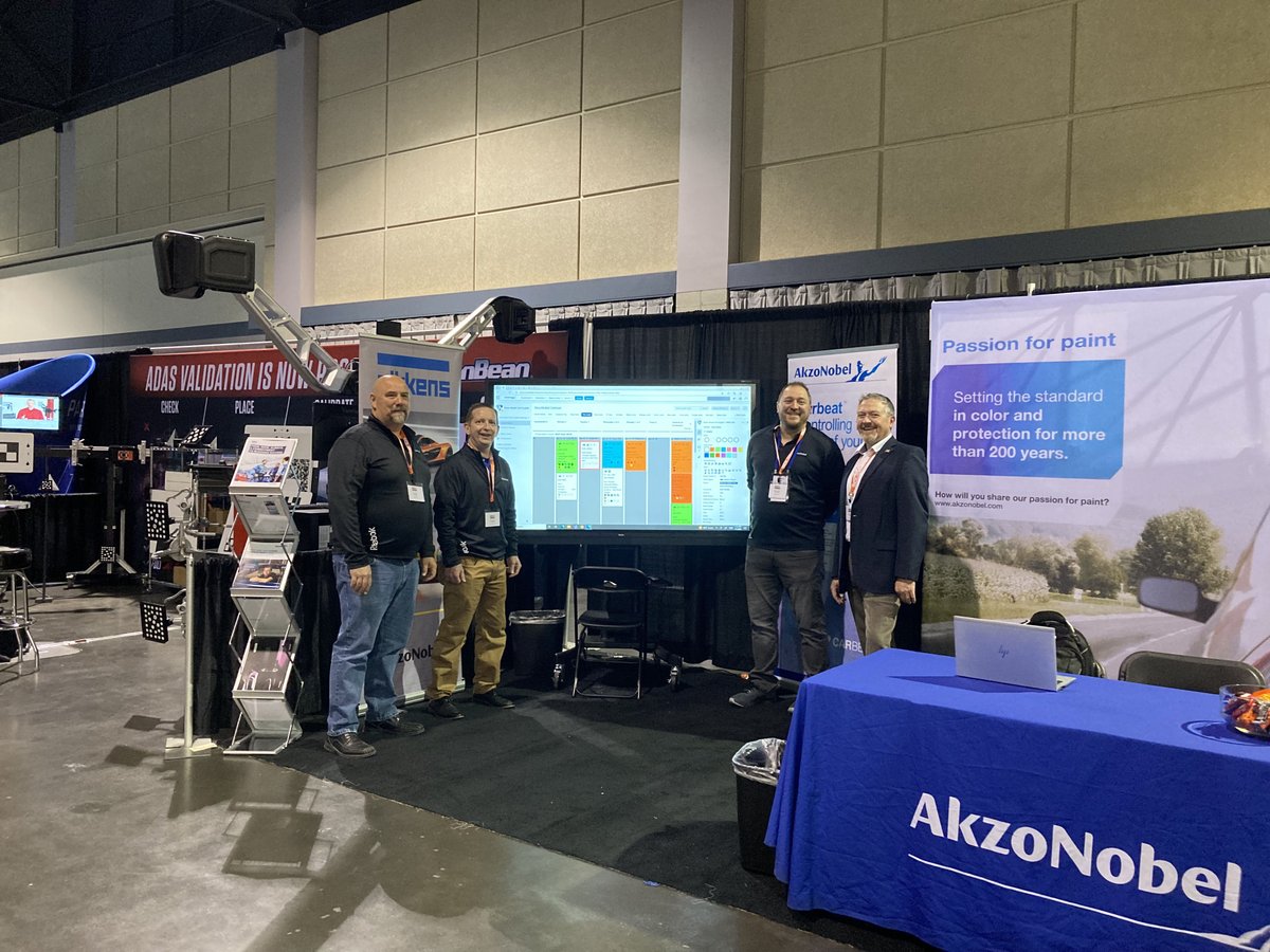 AkzoNobel_AACNA's tweet photo. Be sure to catch AkzoNobel in booth 306 at the Midwest Tradeshow April 1-2 at the Overland Park Convention Center in Kansas. #AkzoNobelRefinish #Sikkens #Carbeat #Acoat https://t.co/6hG7L605O6