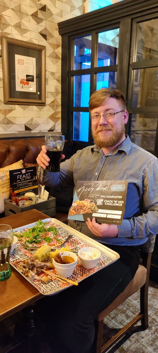 jamie4barpool's tweet photo. Food Challenge?
Completed it mate
@greeneking #chicknmix https://t.co/y5Ya6gKy1e