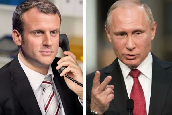 Poetin bereid tot wapenstilstand als Macron stopt met bellen 
Lees meer: nieuwspaal.nl/poetin-bereid-…