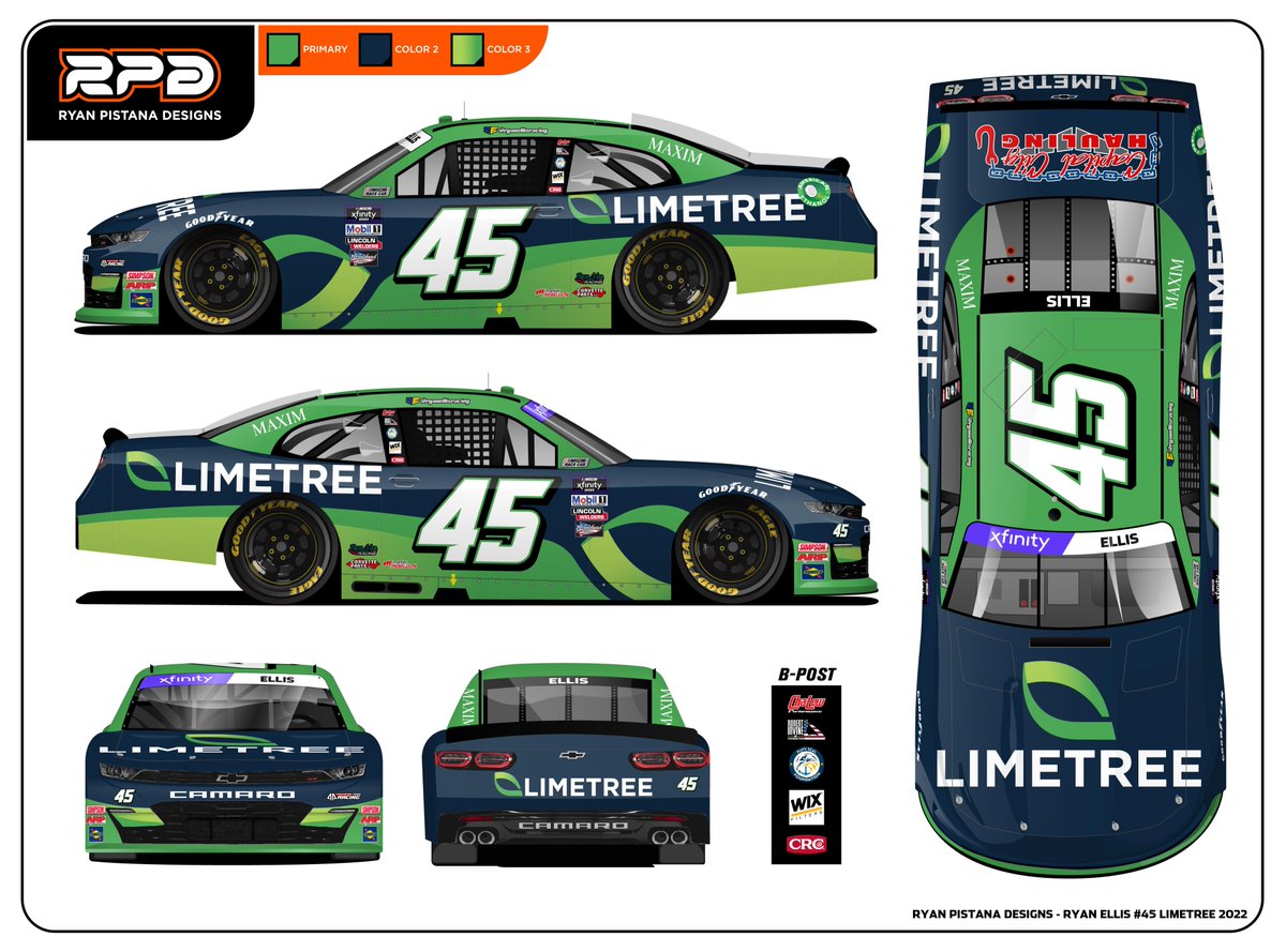 [not an April Fool's joke]⬇️

@LimetreeMktng will be the primary sponsor of our <a href="/TeamAlphaPrime/">Alpha Prime Racing</a> Chevy at <a href="/TXMotorSpeedway/">Texas Motor Speedway</a> in May. Excited to have another partner return this year and grow their involvement in the sport! The first race for Limetree as a primary sponsor in NASCAR.