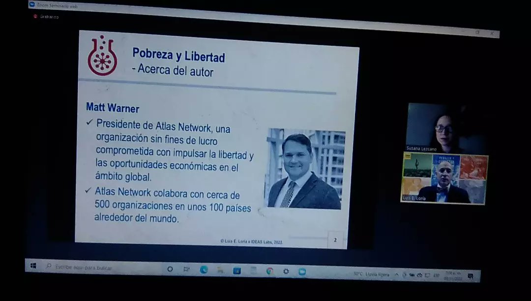 robteeusss's tweet photo. Buen conversatorio brindado ayer 31 de marzo por @flibertad sobre el libro Pobreza y libertad https://t.co/Dnk6T1o9JE