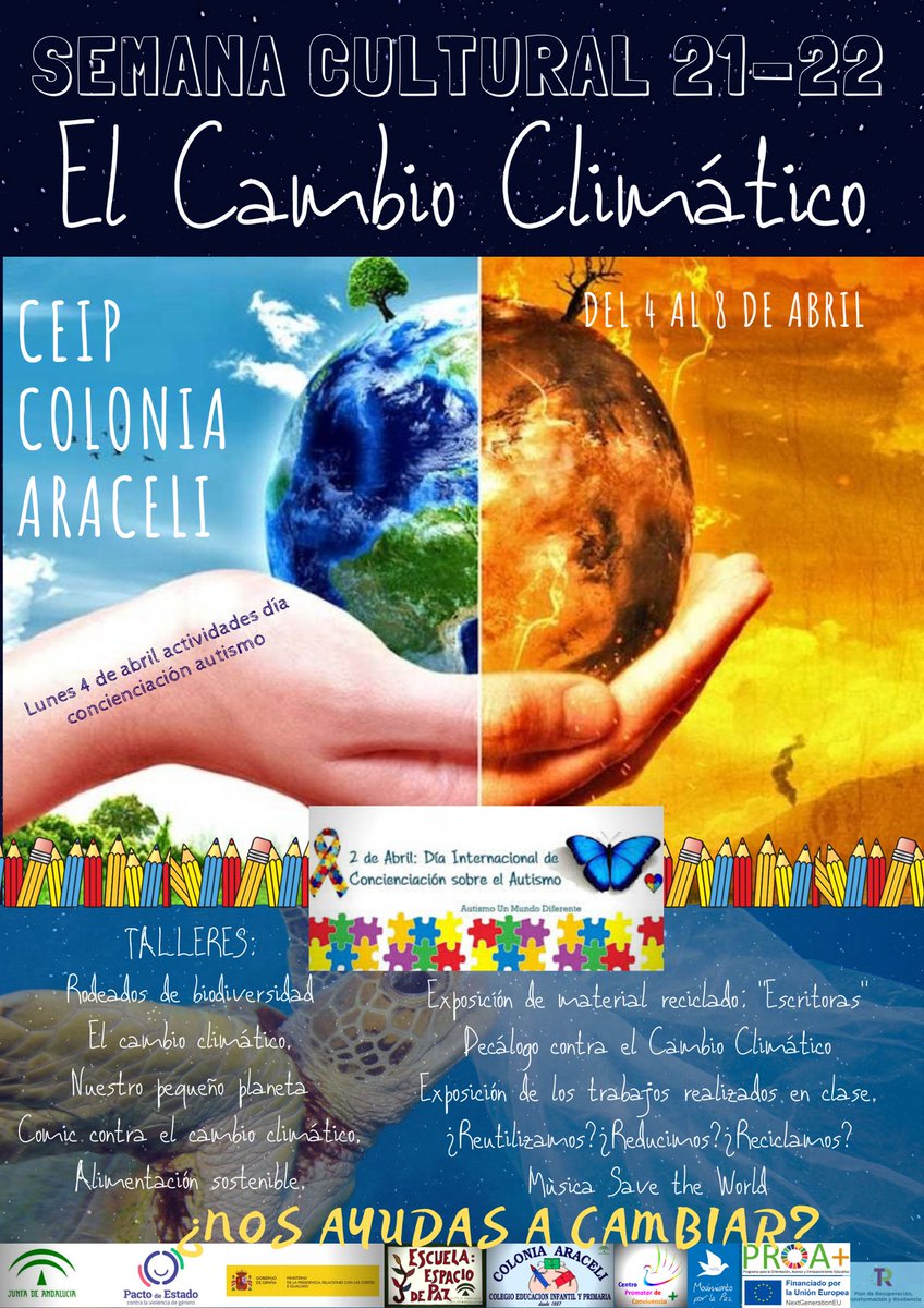 AraceliCeip's tweet photo. Preparados https://t.co/G10nWpYcAP