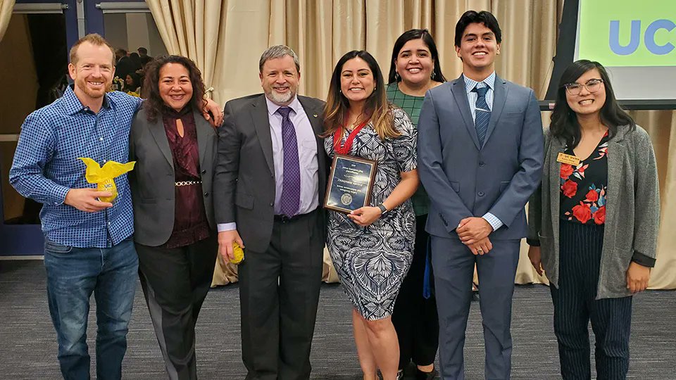 UCIovptl's tweet photo. Congratulations to Joanna Hernandez of @UCIrvine Student Success Initiatives for winning this year’s LEAD Distinguished Staff Leadership Award! Join us as we celebrate Joanna’s incredible honor: Learn more here: https://t.co/hKoxktgEQc. https://t.co/Wg4n0KCE9Y