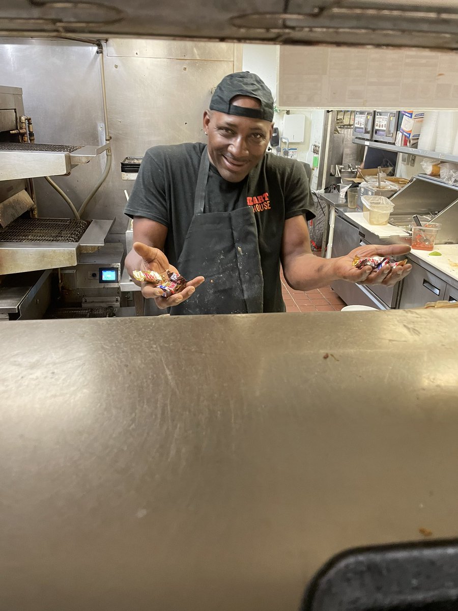 iamkimmie's tweet photo. Getting started with our squeaky clean bingo! He asked for snickers!!! @CRUT8180 #squeakycleanbingo #slidell986 https://t.co/8ulnXFg8U0