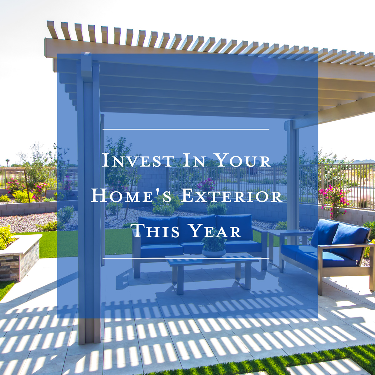 April showers bring May flowers – and May flower gardens! If you intend to upgrade your landscaping or outdoor living spaces this year, consider a refinance. You'll be putting the money you take out of your home right back into it – and building future value.