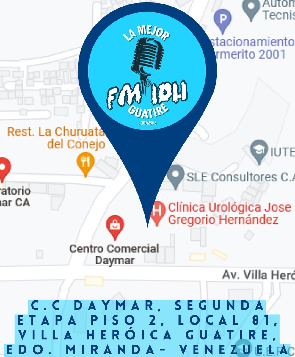 TropaC4_HC's tweet photo. Te compartimos la #Ubicación de nuestra Estación @lamejorfm1011 ...
.
.
#Sintoniza #LaMejor #TC4 #HC 
@EldiarioLaVoz @CCLIDER @Magallanes_bbc @leones_cbbc @AlcaldiaZamoraO @Emporium_Vzla @Tecvemar @Asoclamor1 @Mulan_Vzla @CarrilloBrenTc4 @jovanyquintero @HuracanVzla @agenciaNDS https://t.co/MHdktmFkmZ
