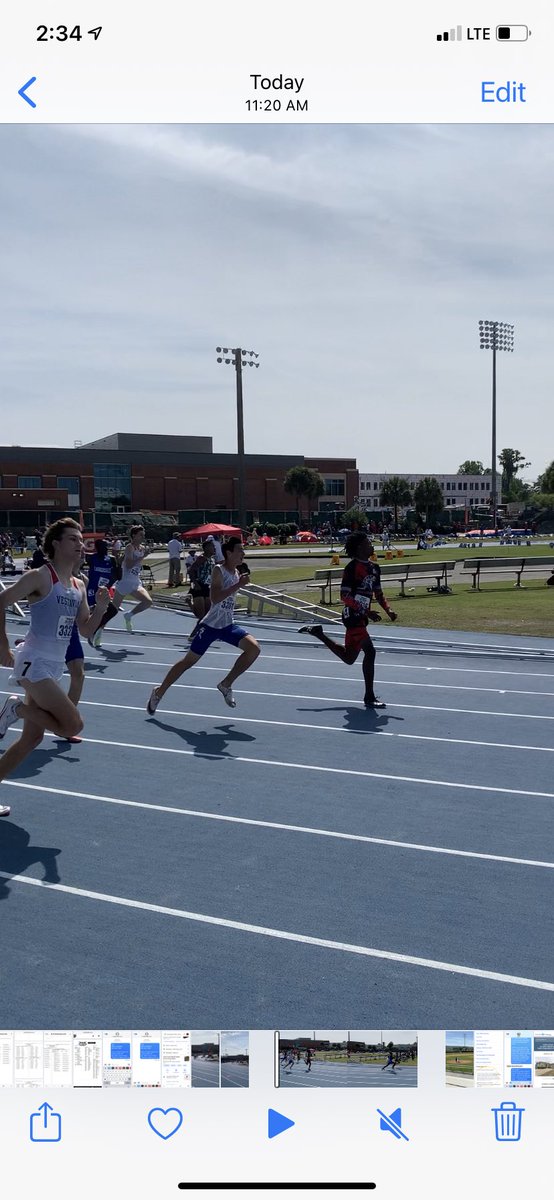 1rebelTrackXC's tweet photo. John Stephen’s runs second sub 49 sec race of the season placing 8th @ Pepsi FL Relays!! https://t.co/xr9RkM9x9t