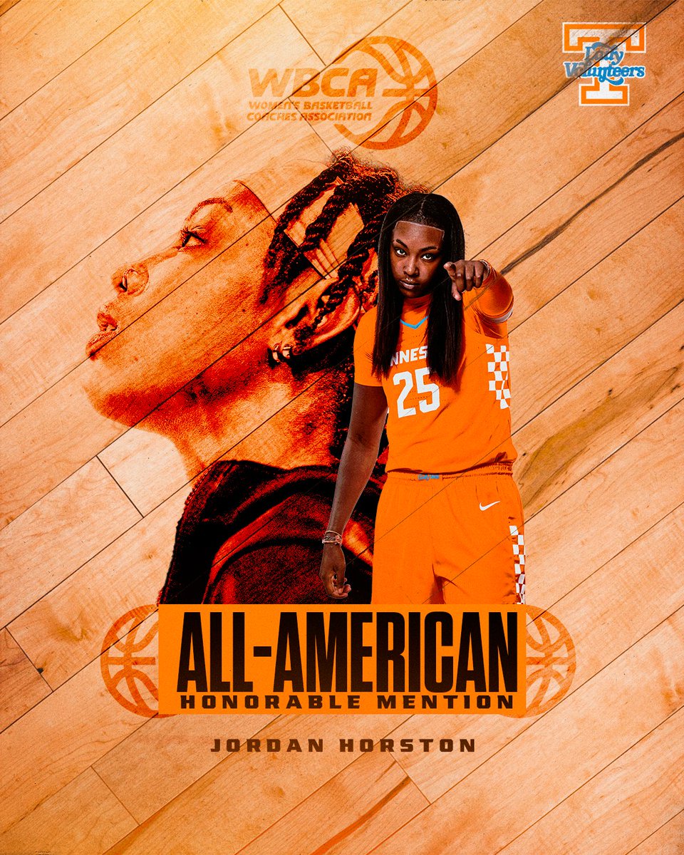 LadyVol_Hoops's tweet photo. Deserved recognition after an outstanding junior campaign.

Jordy earns All-America honors from @WBCA1981 

Details » https://t.co/EC0LjwIIuu https://t.co/3FELDYvYVc