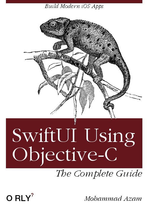 azamsharp's tweet image. 🎉 Super excited to announce my new book "SwiftUI Using Objective-C". A comprehensive guide for building modern iOS SwiftUI apps using SwiftUI framework.
To celebrate the launch, book is free for first 24 hours.
bit.ly/3tZP76I
#iosdev #coding