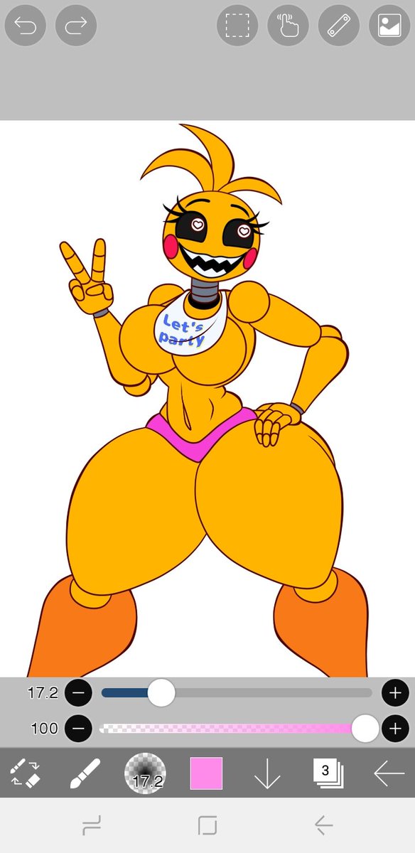 JDrawsFigures's tweet photo. Ma��ana terminaré a toy chica,va quedando todo bien,ya lo de siempre,solo luces y sombras 😃 espero que les vaya gustando,pues estará mejor al finalizar,porfa 🔁 Y ❤️
Si les va gustando.

#ToyChica #fnaffanart #FNAF #fnaf2toychica #nsfwtwt #ibispaint #furry https://t.co/poct8l3Xys