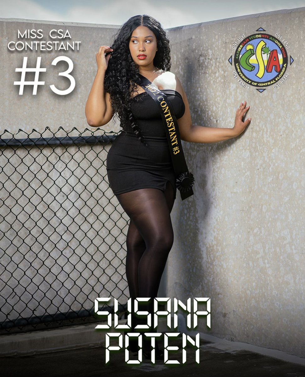 Introducing your Ms.CSA contestant #3: Susana Poten 🇯🇲

Susana is freshman in junior standing majoring in Biomedical Sciences with aspirations of becoming a Pediatric Surgeon

A fun fact about her is that she has traveled to over 30 countries