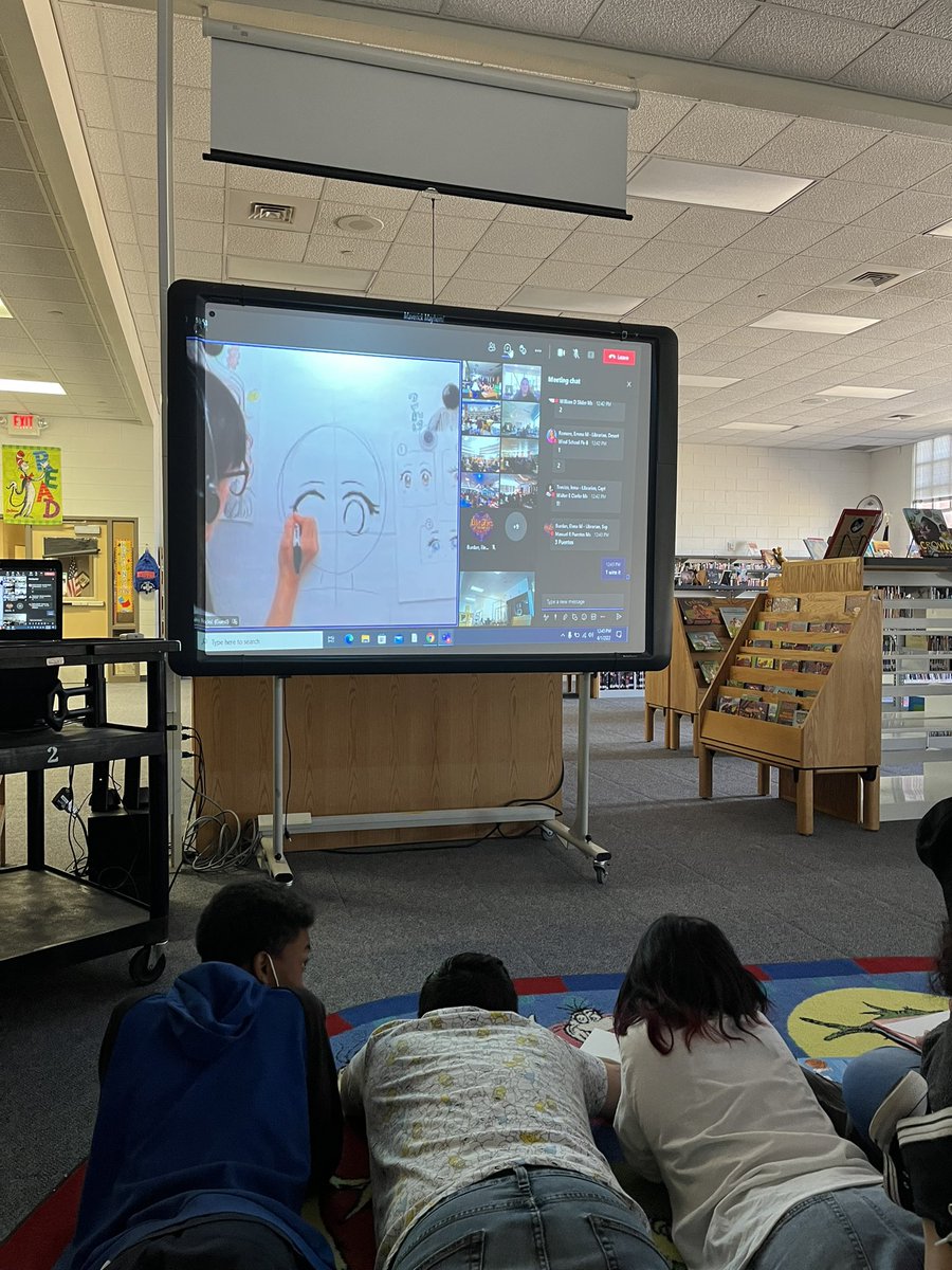 DLopez_BSS's tweet photo. Maverick Mayhem at Bill Sybert library! #SISDlibraries #librarybrags #SISD_Reads #TeamSISD #dontstopbelieving https://t.co/ln3rHen8c5