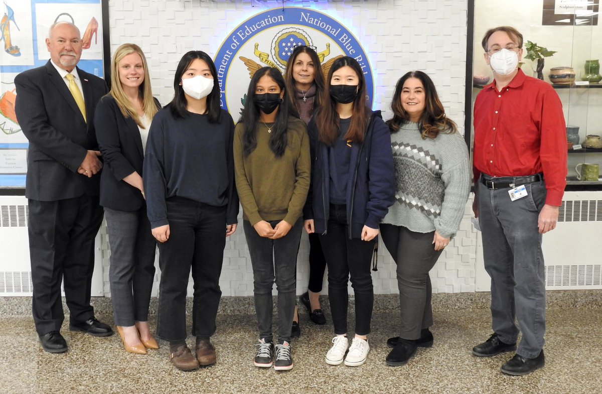 CommackSchools's tweet photo. Going to #ISEF - the International Science &amp; Engineering Fair in Atlanta! Congrats to Soyoun "Ashley" M., Lakxshanna "Lexie" R. and Ashley H.!
These CHS #scienceresearchers won First Place Grand Awards at #LISEF and #NYSSEF #CommackSchools #CommackHighSchool #brilliant https://t.co/kIRGDIDrs9