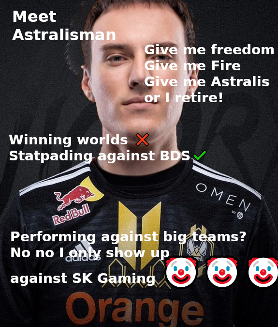HonestLECfanboy's tweet photo. @lolesports @G2esports @TeamVitality https://t.co/vHBuo2IGp3