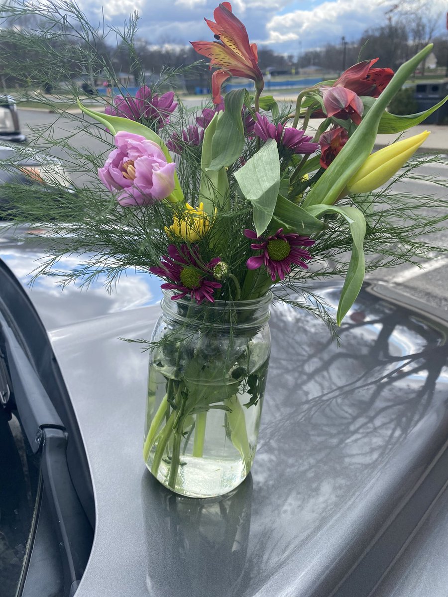 Enjoyed a great PD afternoon <a href="/WHRHighSchool/">Warren Hills HS</a> Last stop was the track to work off the delicious smoked food!