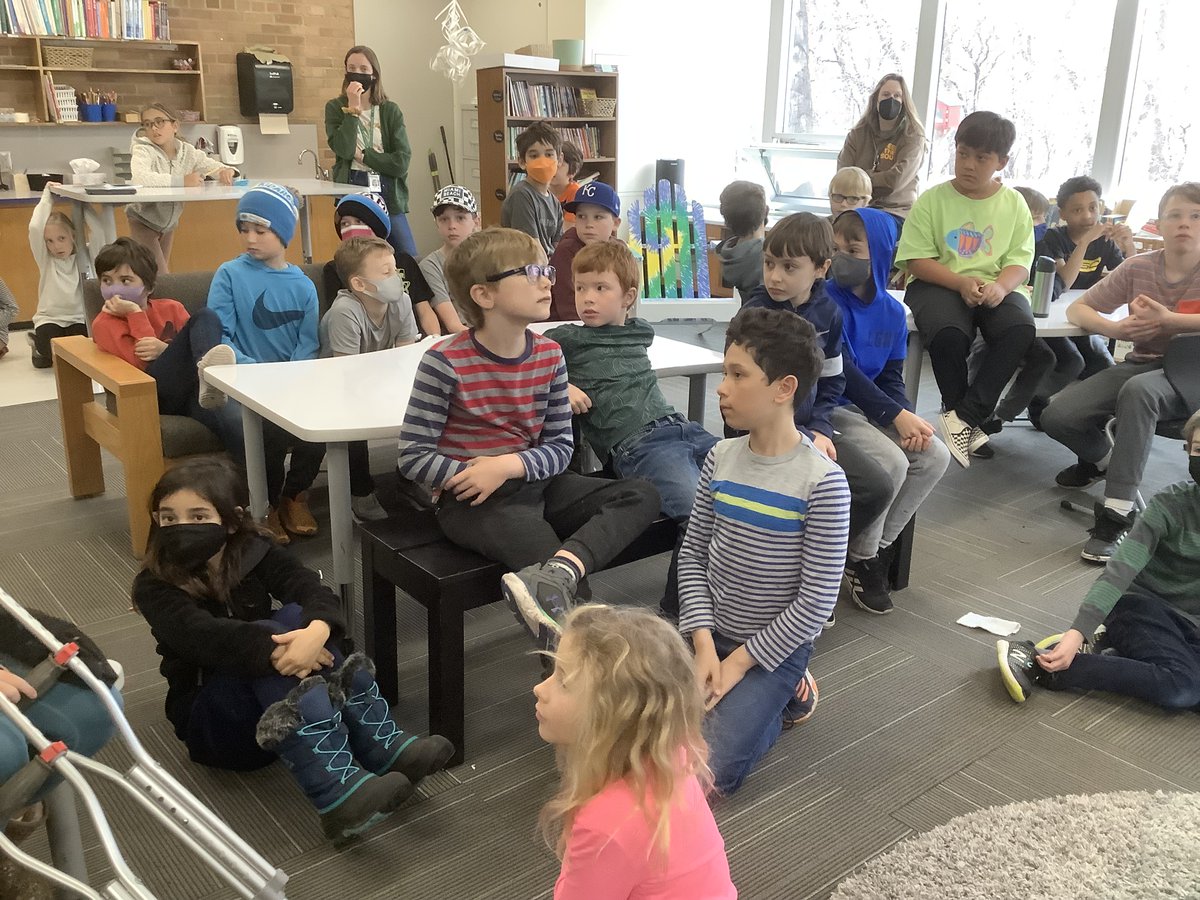 Room7Highlands's tweet photo. We ended the week gathering to begin planning for our trip to @DeepPortage. #multiage #outdoorlearning https://t.co/gQ1QCaoaGF