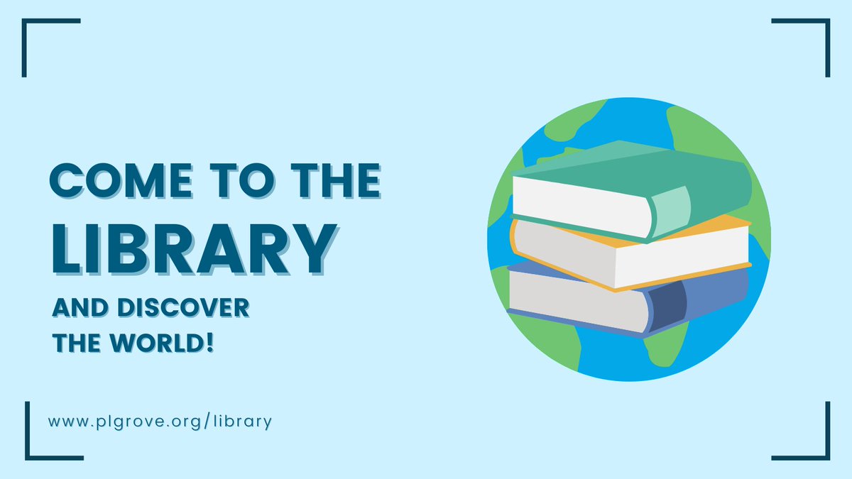 We have so many fun events at the library! But did you know we actually have weekly events as well? Activities like Spanish Storytime, Twilight Tales, and much more! Learn more about our schedule here: plgrove.org/library/events…