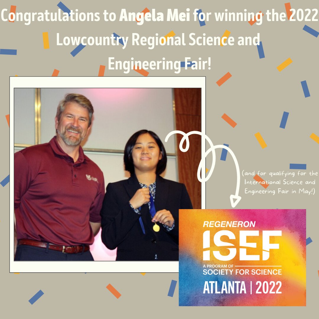 CofCSNES's tweet photo. The College of Charleston's Lowcountry Hall of Science and Math recently hosted the 2022 Lowcountry Regional Science and Engineering Fair! Head over to our Instagram to learn more about this amazing event! #cofcssm https://t.co/SjMsS6Chua