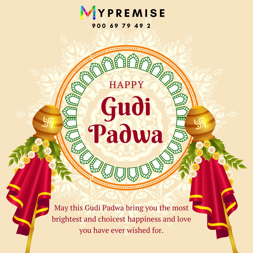 MyPremise_'s tweet photo. With a smile and spirit of festivities, let us celebrate this festival and bring a sense of humanity along with a pledge to spread positivity around us.

#festival #ugadi #navratri #gudipadwa #India #chaitranavratri #happyugadi2022 #happygudipadwa https://t.co/zNpmwLnRUq