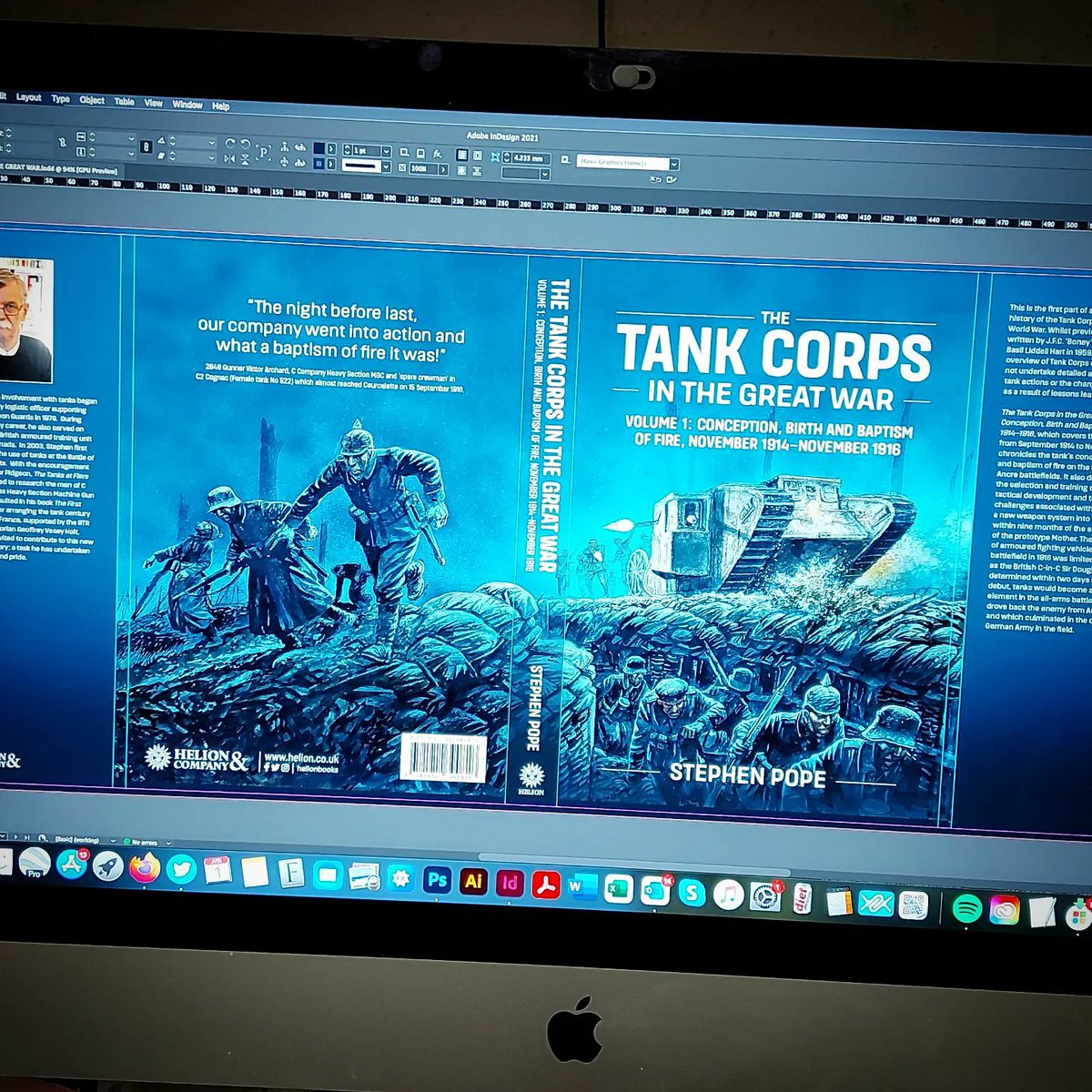 Loads of cover artwork off to print this week, including The Tank Corps in the Great War and the latest <a href="/Helionbooks/">Helion & Company Ltd</a> wargaming title The Age of Alexander
#bookcoverdesign #publishing #books #militaryhistory #coverdesign