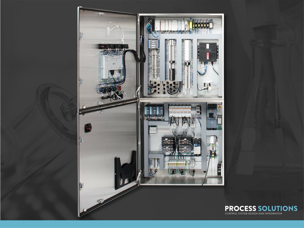 Process Solutions manufactures control systems for use in a wide range of #pharmaceutical and #biotech applications. 

This panel will operate process equipment being used in the research of genetic disease treatments. For more work examples, please visit processsolutions.com/work-examples/