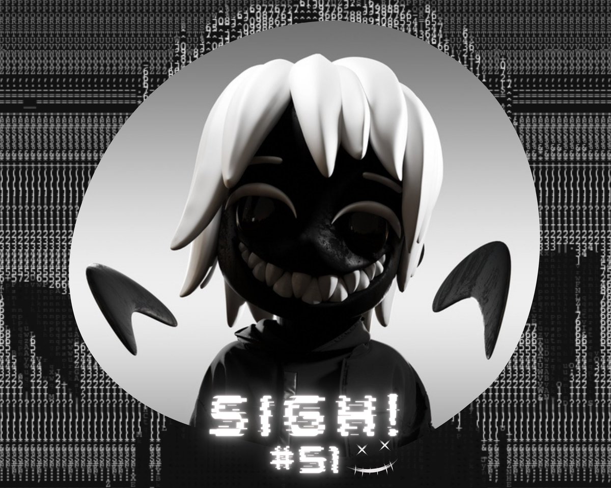 New collection. My first piece of Sigh! From @sighhhart! Saw this god tier piece was on a reverse auction. Had to snipe it before going into work 😈🔥

$ALGO #Algorand #algoNFT #algofam