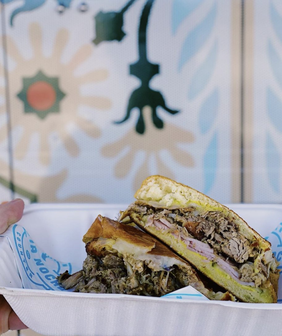 CoveAtTiburon's tweet photo. Who's today's Food Truck Friday guest, you ask? @medianochesf, whose co-founder has ties to Marin, will be at The Cove this evening! Take a look at their menu, which includes cubanos, bowls, salads and more: https://t.co/jl2kHBrfvT https://t.co/BtrEHdcoef