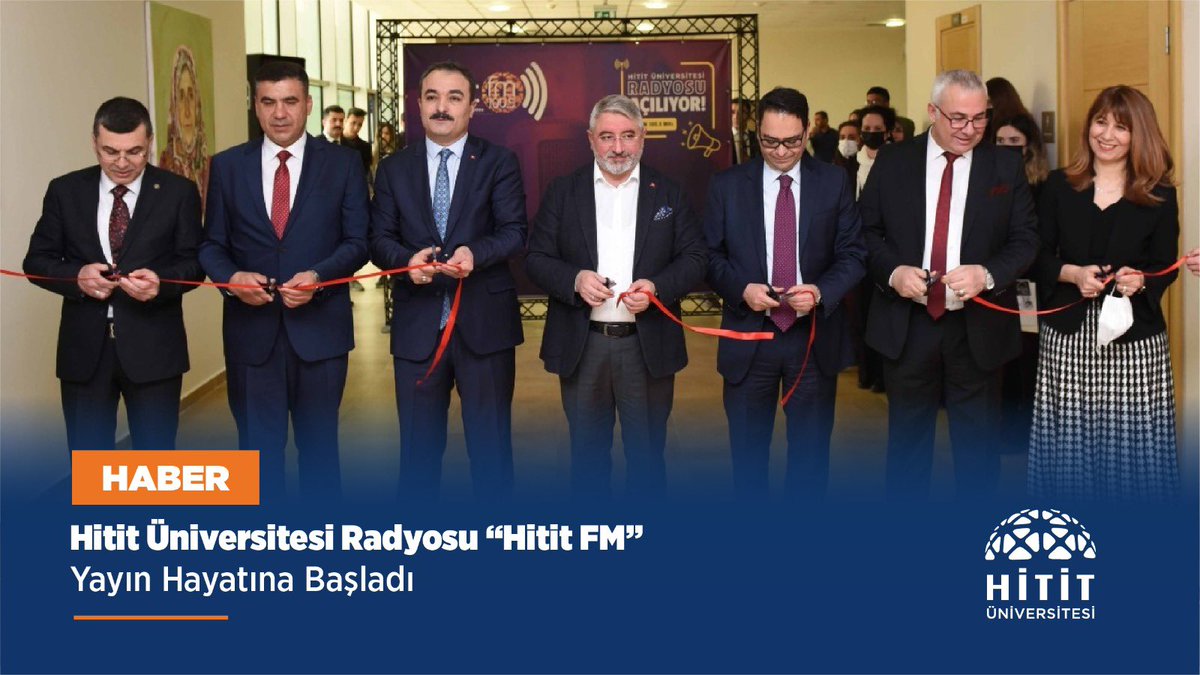 Hitit Üniversitesi (@hitukurumsal) on Twitter photo Hitit Üniversitesi Radyosu “Hitit FM” Yayın Hayatına Başladı
Detaylar👉hitit.edu.tr/Haberler/2022/…
#hititüniversitesi <a href="/HititFM/">Hitit Üniversitesi Radyosu</a> <a href="/ProfAliOzturk/">Ali Osman Öztürk</a> <a href="/HititSbmyo/">HititSBMYO</a> Hitit Üniversitesi Radyosu “Hitit FM” Yayın Hayatına Başladı
Detaylar👉hitit.edu.tr/Haberler/2022/…
#hititüniversitesi <a href="/HititFM/">Hitit Üniversitesi Radyosu</a> <a href="/ProfAliOzturk/">Ali Osman Öztürk</a> <a href="/HititSbmyo/">HititSBMYO</a>