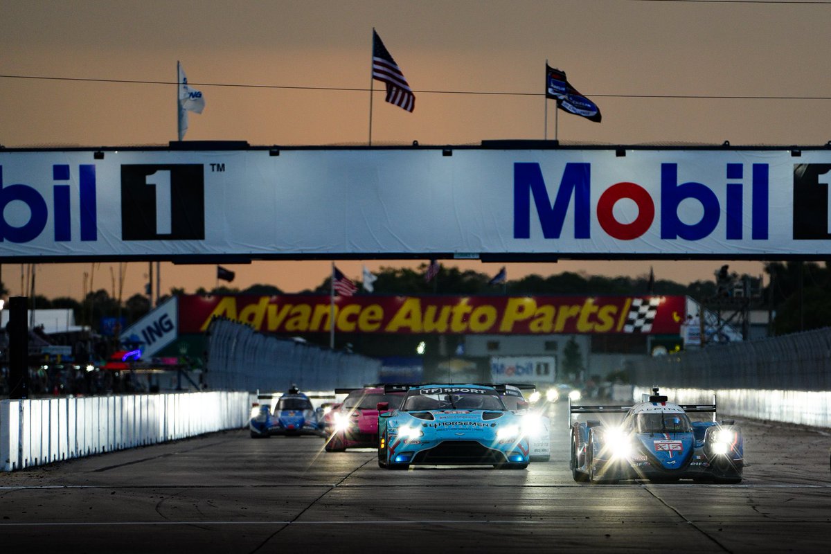 Just three cars at #WEC (📸) #1000MSebring 2022 were not classified at the finish - or 8.3% of the entrants.

Both the 2012 and 2019 races saw four cars fail to finish, giving an average retirement percentage of 11.2% over the three events.