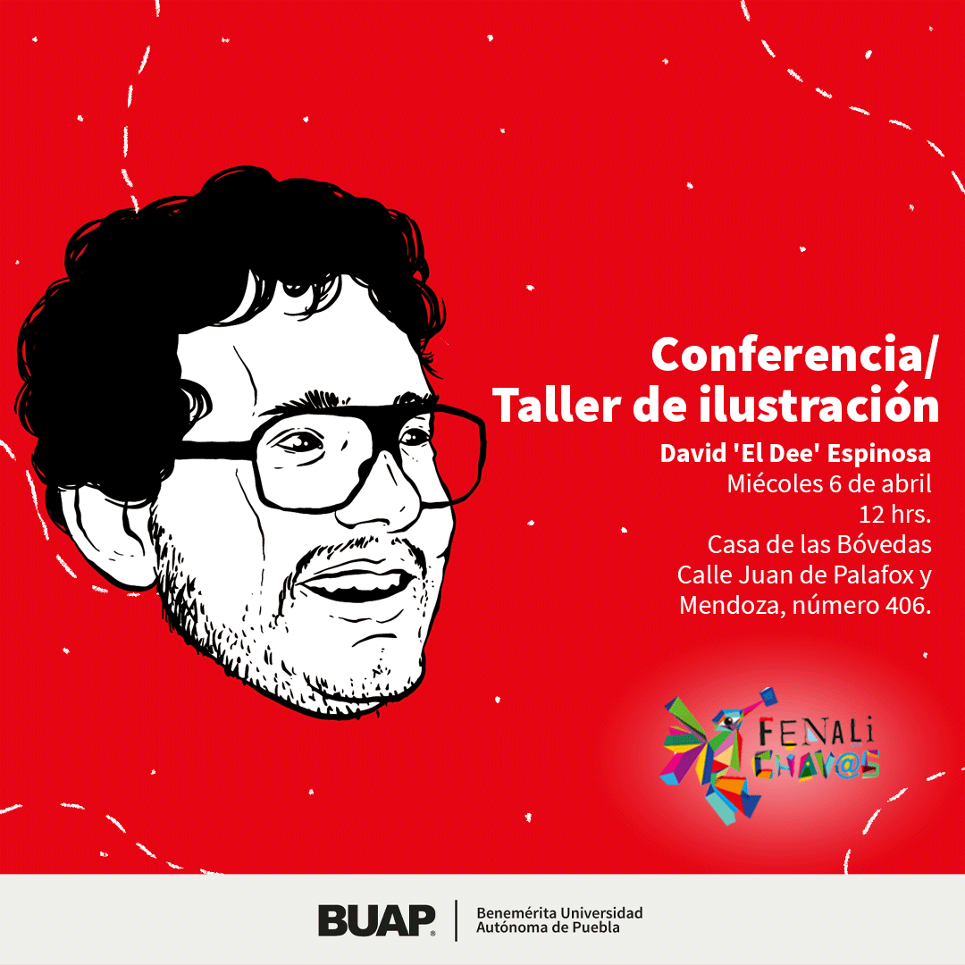 fenalibuap's tweet photo. El @eltwitilustrado es un ilustrador e historietista del caribe, creador del cómic Yo y La Muerte, El Twit Ilustrado y ganó el premio Novela Gráfica Joven 2018 de Tierra Adentro con Nido de Serpientes.

🗓 Miércoles 6 de abril
⌚️12 hrs.
📍Casa de las Bóvedas

#CulturaBUAP https://t.co/6OgHjC67U5