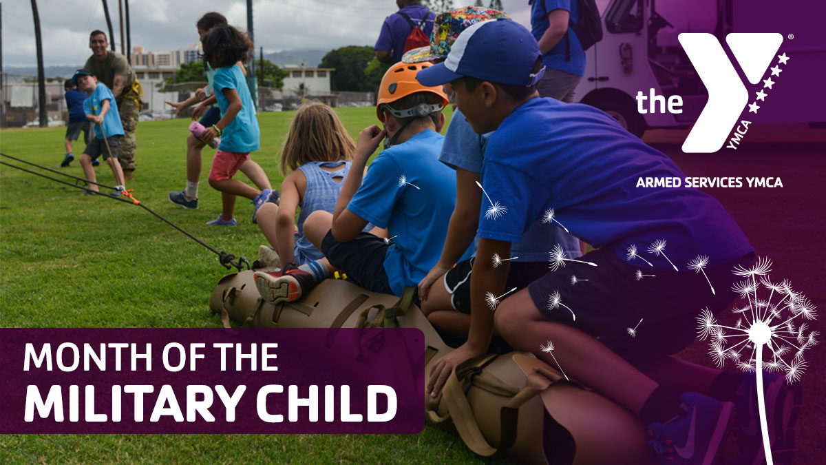 Although today is April Fools Day, it also kicks off the Month of the Military Child. (Trust us, we are not joking on this one!) Join us all month as we recognize all military children.