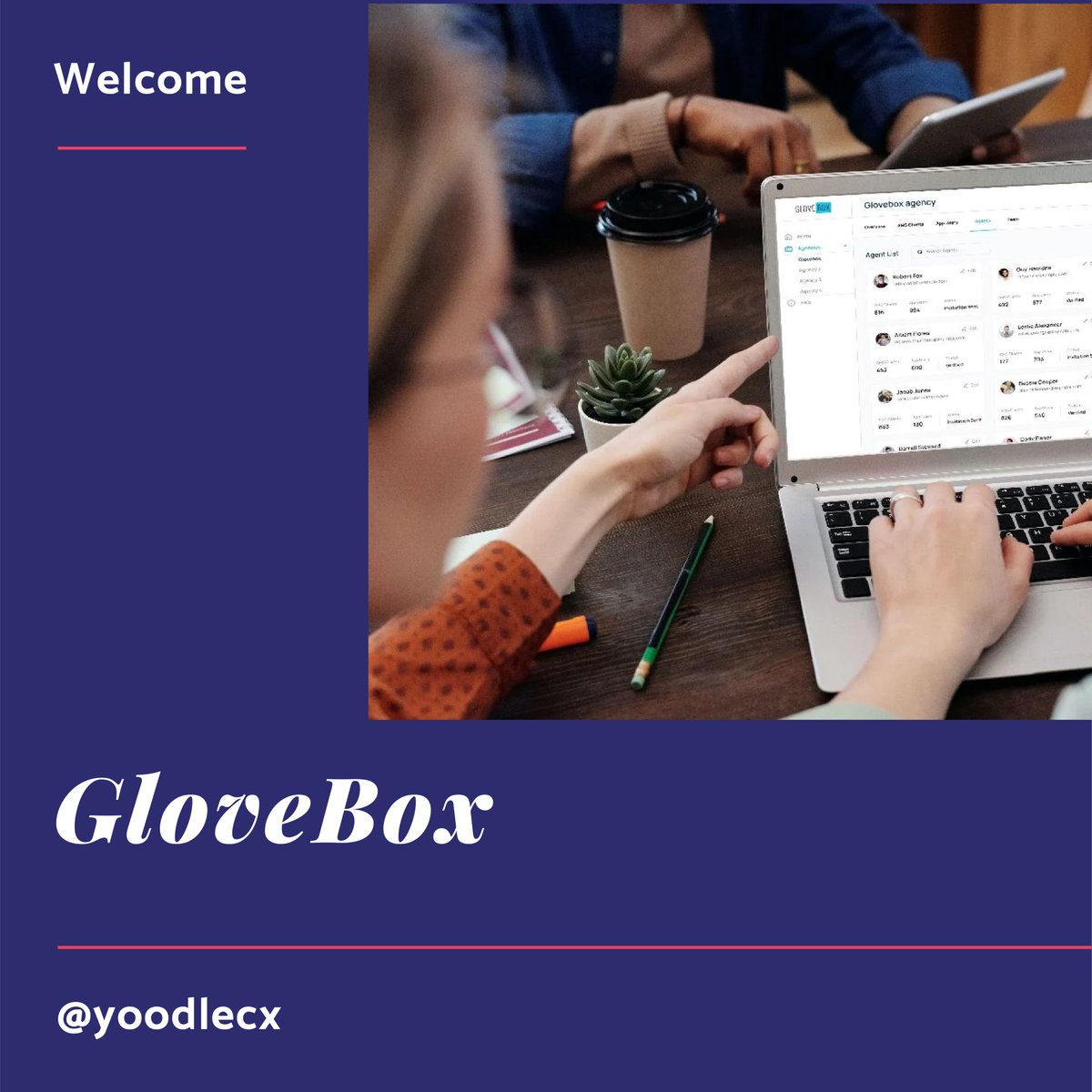 yoodlecx's tweet photo. GloveBox is a client experience platform that makes it easier than ever for Independent Insurance agents to work with clients. 🤝

Our team is excited to be designing, building, and launching a website that conveys the brand initiatives and vision for the GloveBox organization.✨ https://t.co/LddeqJrk7u