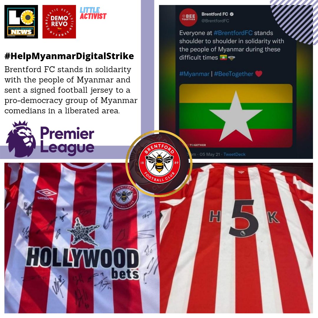 kzyl_555's tweet photo. You Can Help The Pro-Democracy People Of #Myanmar By Watching Football Live Streams From Revolutionary Group Named YSM; It's A Kind Of Donation 
[Link In Photo &amp; Caption Below]
https://t.co/Bi7T5807km
🇲🇲🙏🏻💖⚽🇲🇲

#HelpMyanmarDigitalStrike
#WhatsHappeningInMyanmar
#2022Apr1Coup https://t.co/16prup0DBn