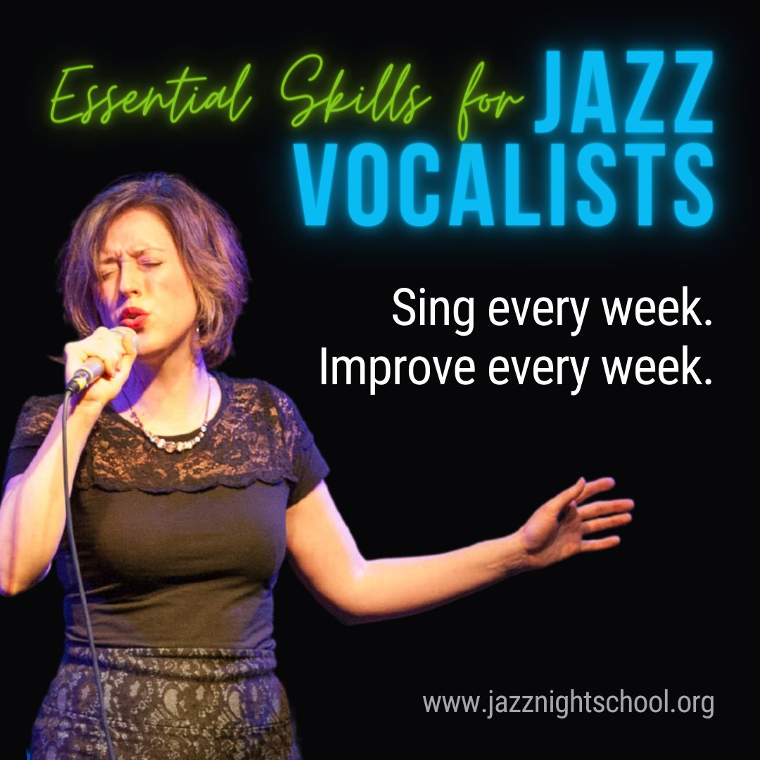 CLASS STARTS THIS TUESDAY!

Essential Skills for Jazz Vocalists
Tuesdays, 7:00pm - 8:30pm PST (online!)

Register today, no skills assessment required: ow.ly/ARmO50IyCJu

Open to vocalists of all levels who wish to practice and develop the art of jazz singing.